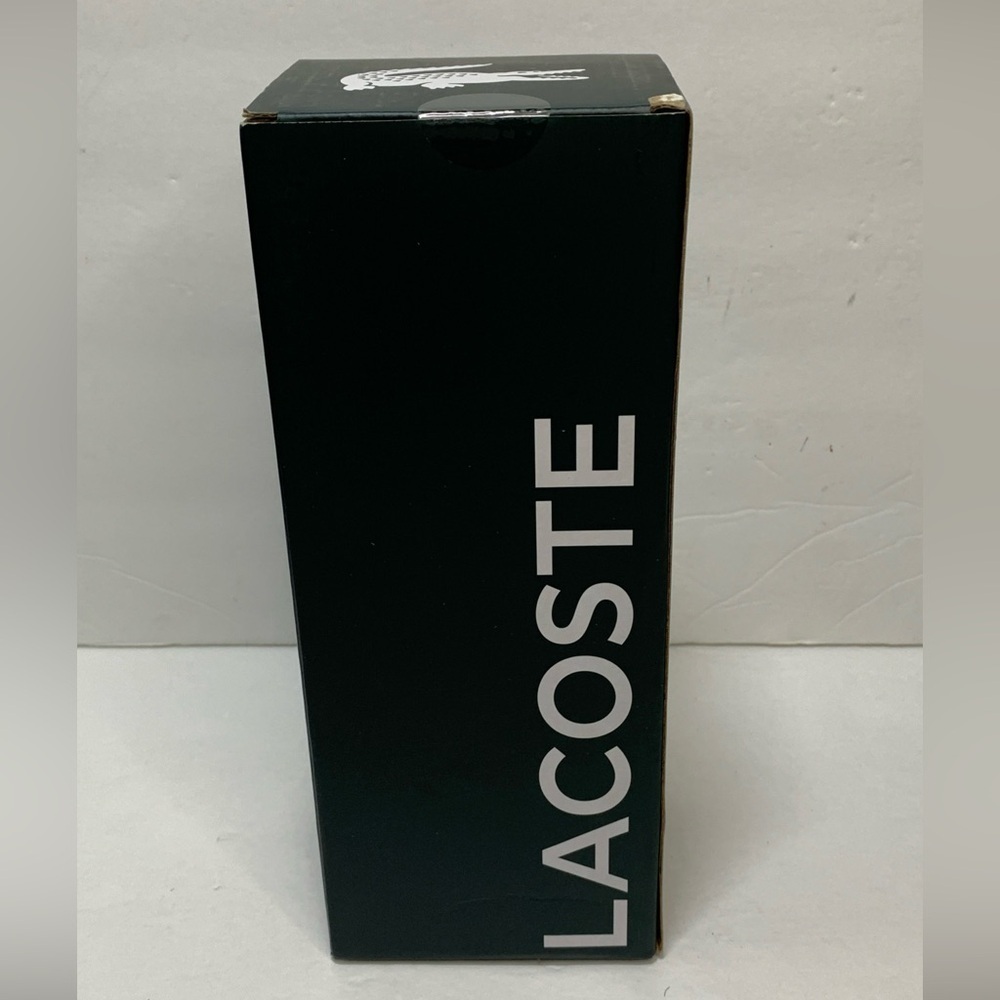Lacoste Tumbler Glass Bottle 16.9 oz Green NWT